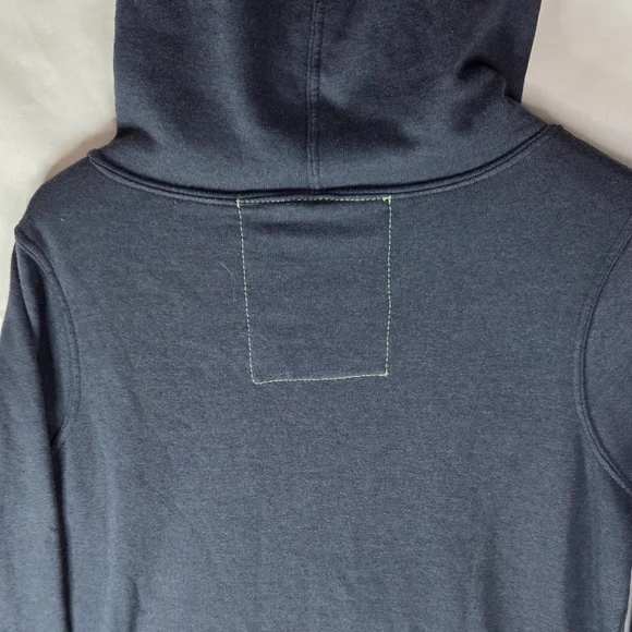 Aviator Nation Navy Blue Ninja Pullover Hoodie Zip Pocket Size X-Small - Picture 7 of 13